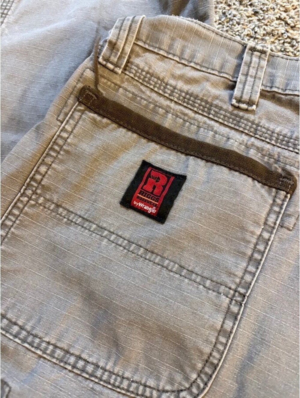 Wrangler Riggs Workwear Men's Canvas Cargo Pants 40x30